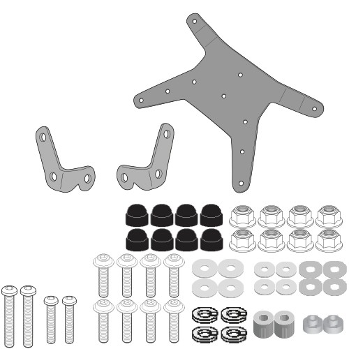 Givi d7711kit kit - kit, attacchi