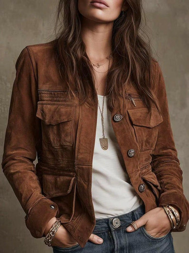 Cappotto donna pelle