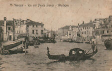 1913 GIUDECCA Rio del Ponte