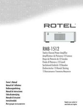 Rotel RMB-1512 Amplificatore