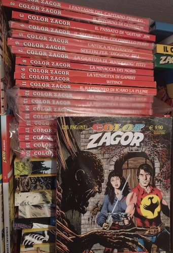 Color zagor lotto serie - color, zagor.