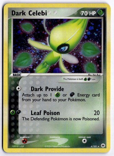 Dark celebi holo - celebi,