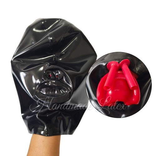 Maschera gomma lattice con - in,