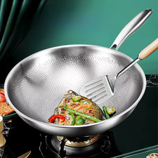 Padella Wok in titanio non