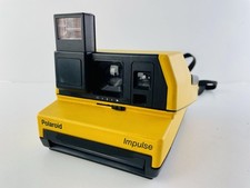 Polaroid 600 Impulse Yellow Camera *Rarest Impulse Camera*