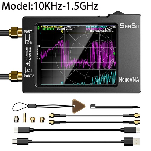 Nanovna 10khz 5ghz hf - hf, vhf