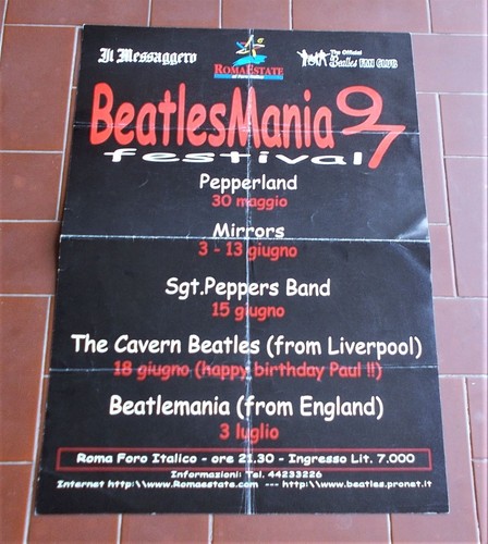 Poster beatlesmania - beatlesmania, 97