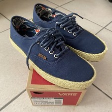 Vans Authentic Espadrilles - EU39 US6 UK7 - As New! rare old skool slip on vault