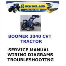 NEW HOLLAND BOOMER 3040 CVT