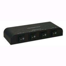 Techly  Commutatore audio per