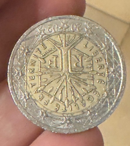 Moneta euro francia egalité - 2,