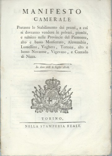 Manifesto camerale decreto - -,