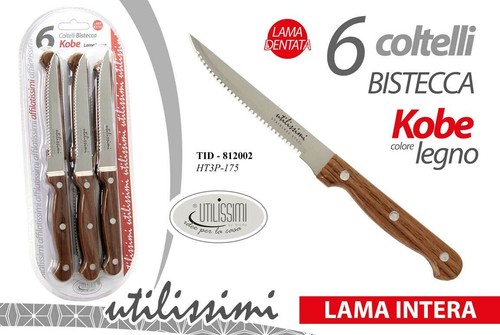 Set coltelli bistecca - 6,