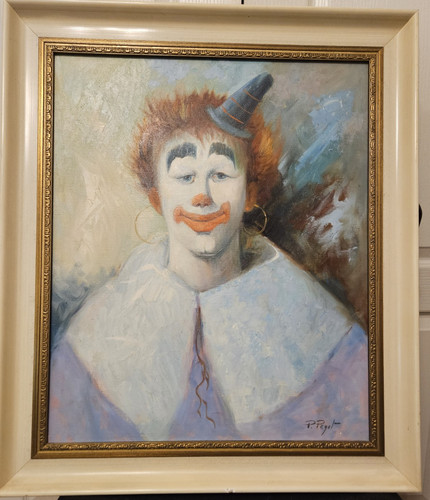 Dipinto olio metà secolo
