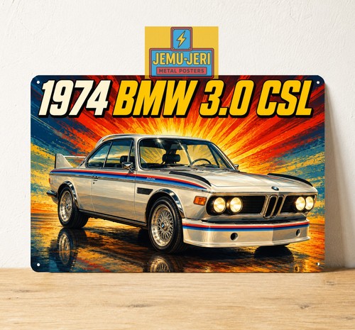 Bmw csl 1974 vintage car - bmw,