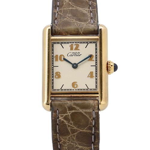 Cartier must tank vermeil - tank, sm