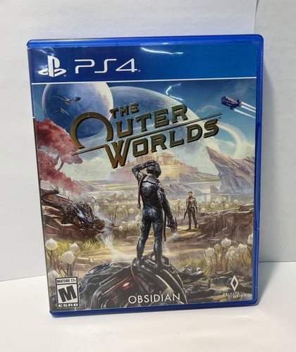 The outer worlds ps4 disco - ps4,