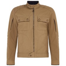 Giacca di tela tecnica Belstaff Roberts - Oliva