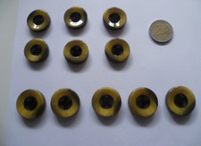 11 BOTTONI 4 FORI RESINA