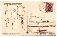 NAVIGAZIONE , 1927 , annullo PIROSCAFO ISTRIA , card PARENZO .