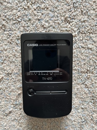 Portatile casio 470 - tv, in