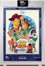 Toy Story 30th Anniversary - Topps Now Disney/Pixar 130pt (Presale)