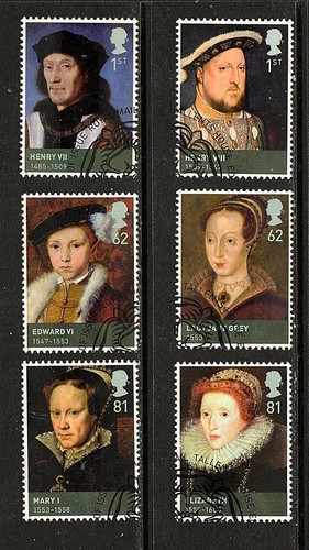 2009 tudor monarchs - gb,