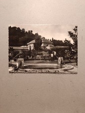 Cartolina di Chianciano Terme Fg 1948 Stabilimento Acqua Santa e fontana Pavoni