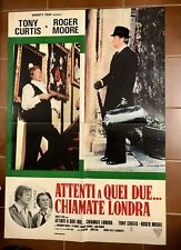 Attenti A Quei Due Chiamate Londra Locandina Poster Orig. Persuaders One Sheet