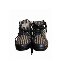 Fendi scarponcini polacchini doposci vintage anni 80/90 righe pelliccia  vegan