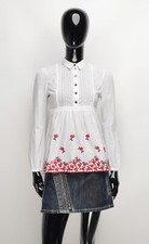 Camicia blusa ricamata Miss