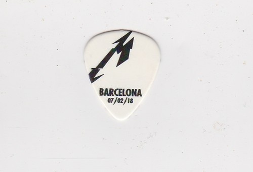 Metallica tour guitar plettro - metallica,
