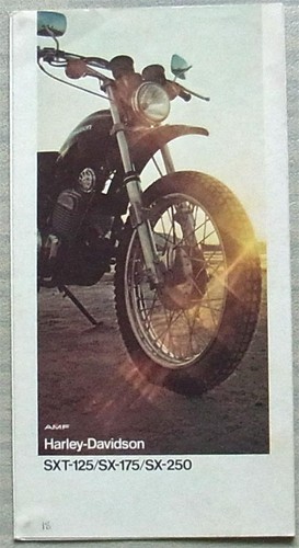 Brochure vendita moto harley - moto,