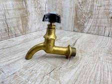 Rubinetto acqua vintage ottone