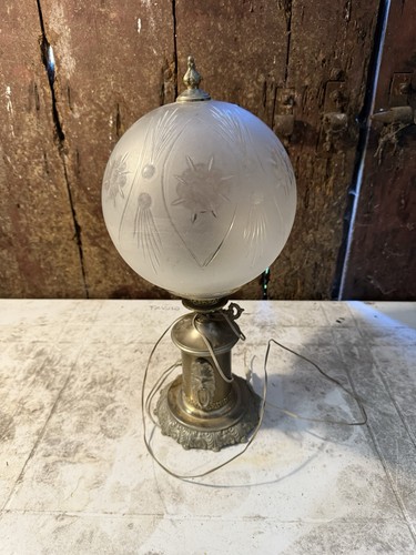 Lampada tavolo antico - da,