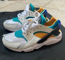 Sneakers Donna Nike Air Huarache modello Emerald Nuove 