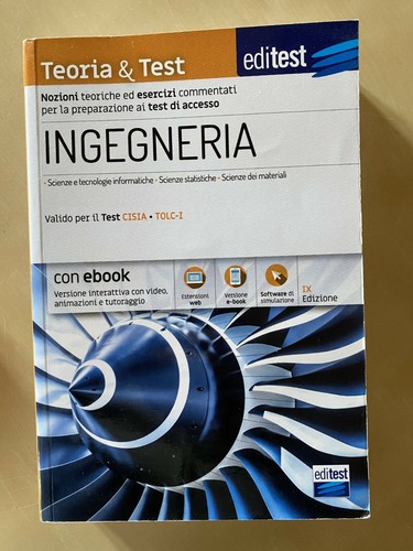 Editest ingegneria teoria - teoria, &