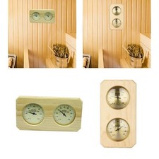 Termometro in legno igrometro