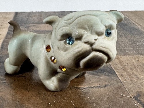 Statuina bulldog porcellana - statuina,