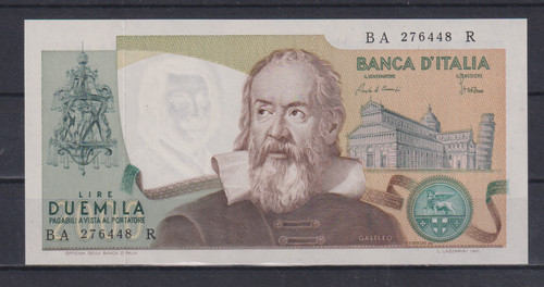 Italy 2000 lire 1983 - lire, &