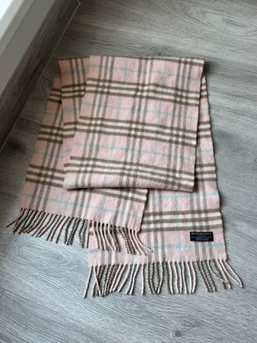 Sciarpa burberry rosa lana - burberry,