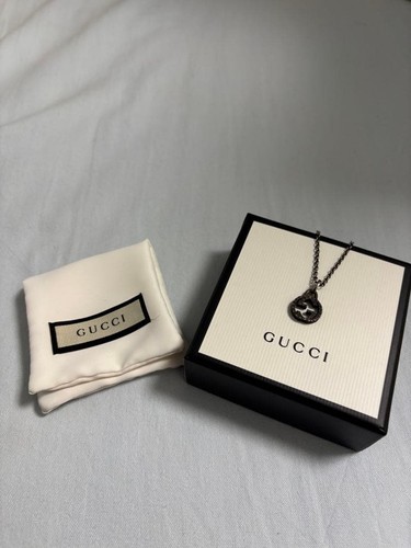 Collana gucci argento con - gucci, in