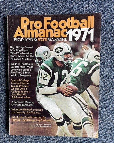 Vintage 1971 pro football - 1971,