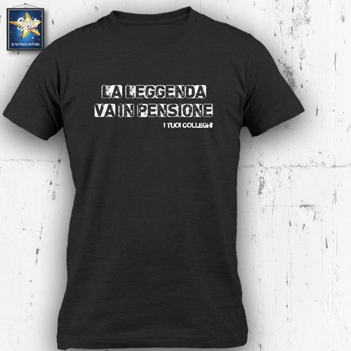 Shirt maglietta pensione - maglietta,