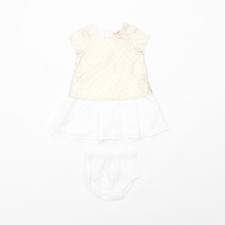 VESTITO DA BAMBINA (TAGLIA 6/12/18M) "LILI GAUFRETTE" GQ30071 SS 20 (-30%) 