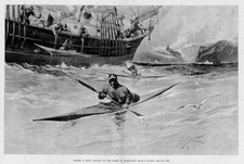 KAYAKING, TAKING PILOT ABOARD