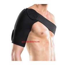 TUTORE SPALLA ORTOPEDICO REGOLABILE FASCIA SUPPORTO ELASTICA LUSSAZIONE TRAUMA O