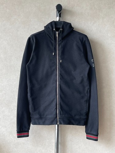 Felpa con cappuccio zip gucci - cappuccio,