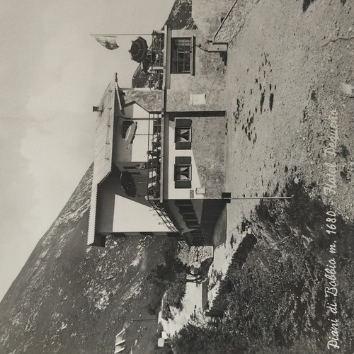 Cartolina epoca piani di - cartolina,