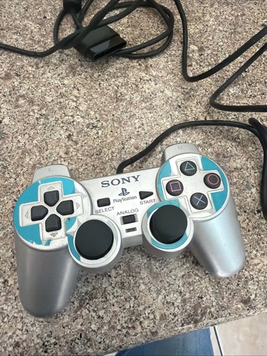 Sony ps2 controller argento - ps2,